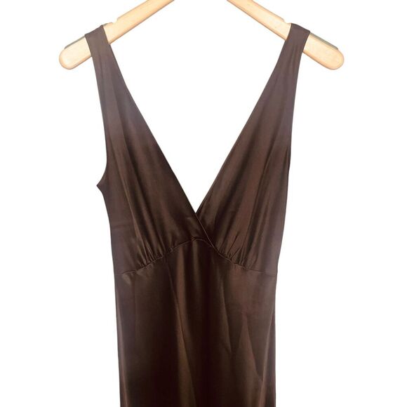 Enza Costa Silk Satin Nuit Maxi Dress - Picture 9 of 10